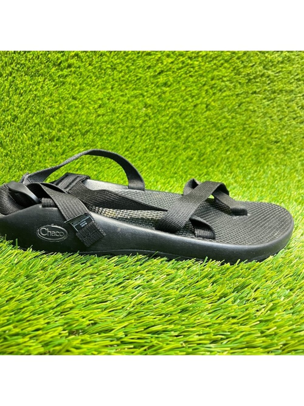 Chaco Z/2 Classic Mens Size 12 Black Beach Walking Outdoor Strappy‎ Sandals